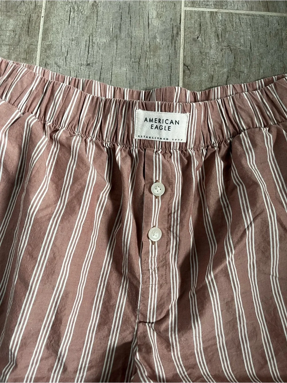 American Eagle striped “boxer short” - Picture 3 of 5